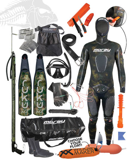 Elite Spearfishing Package | Camo
